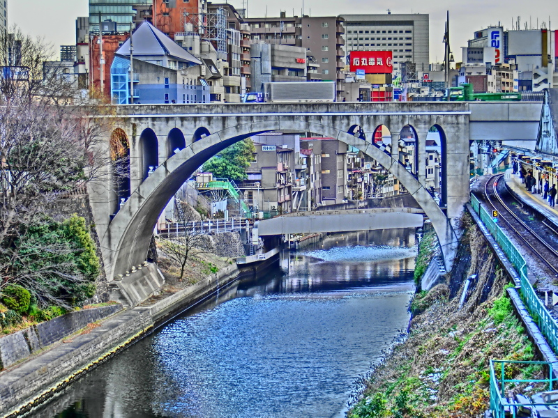 聖橋（HDRアート）
